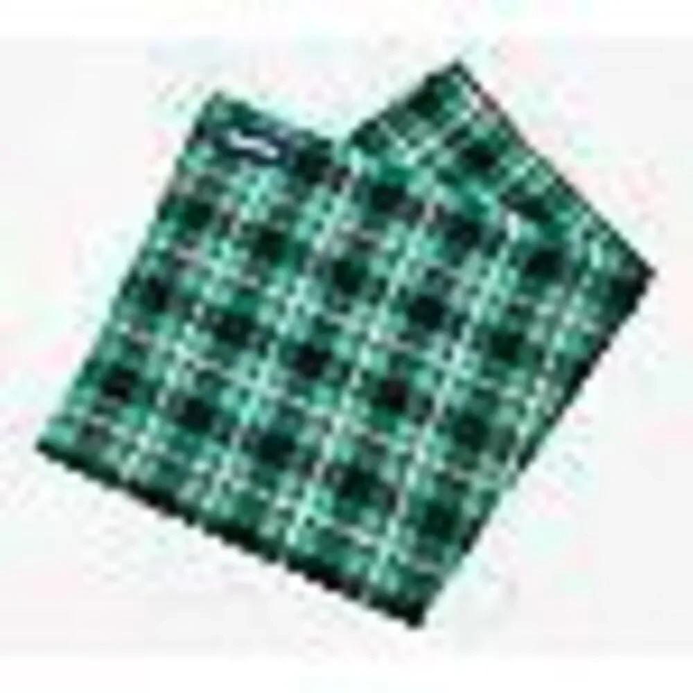 Lands End Flannel Dog Bandana NEW